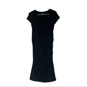 Basic Black Maternity Dress
